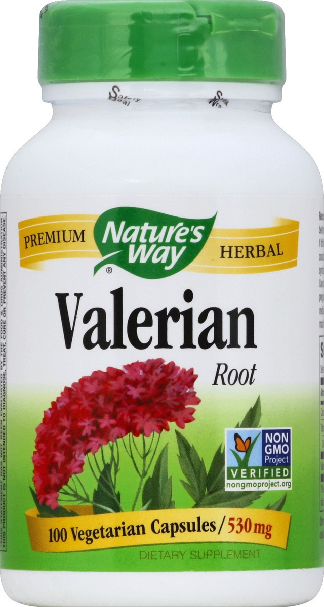 slide 5 of 6, Nature's Way Valerian Root - Traditional Sleep Support* - Valerian Root Capsules - Gluten Free & Vegan - 100 Capsules, 100 ct