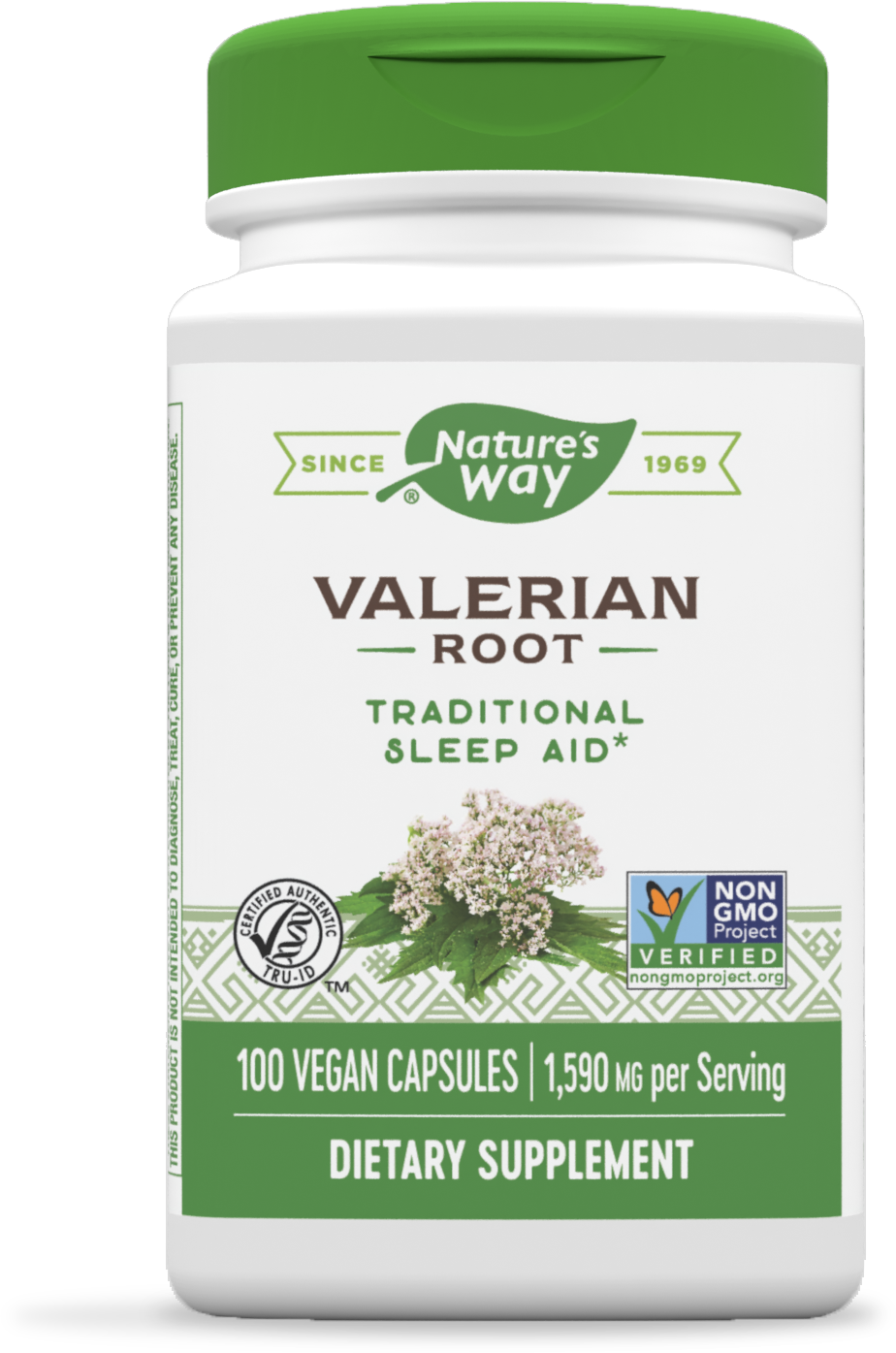 slide 1 of 6, Nature's Way Valerian Root - Traditional Sleep Support* - Valerian Root Capsules - Gluten Free & Vegan - 100 Capsules, 100 ct