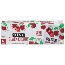 Harris Teeter Black Cherry Seltzer