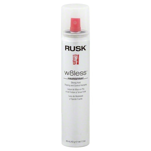 slide 1 of 1, Rusk Hairspray, Strong Hold, 1.5 oz