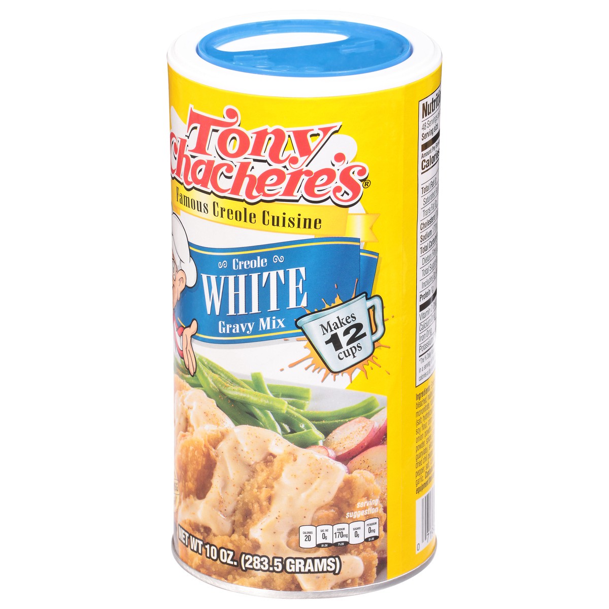 slide 7 of 9, Tony Chachere's Creole White Gravy Mix 10 oz, 10 oz