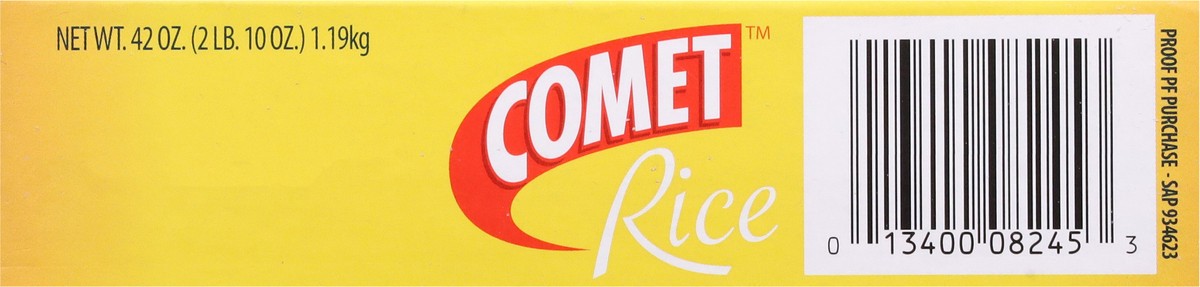 slide 6 of 13, Comet Long Grain Enriched White Rice 42 oz, 42 oz