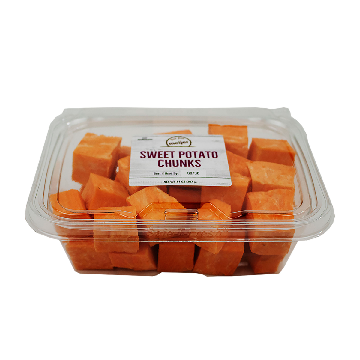 slide 1 of 1, Fresh From Meijer Sweet Potato Chunks, 14 oz