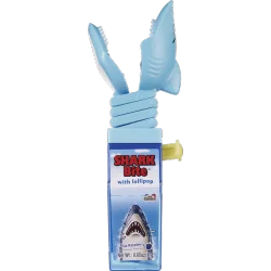 Kidsmania Shark Bite, with Lollipop, Cherry