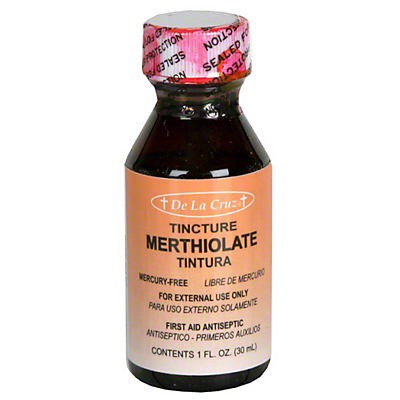 slide 1 of 1, De la Cruz Tintura Merthiolate, 1 fl oz