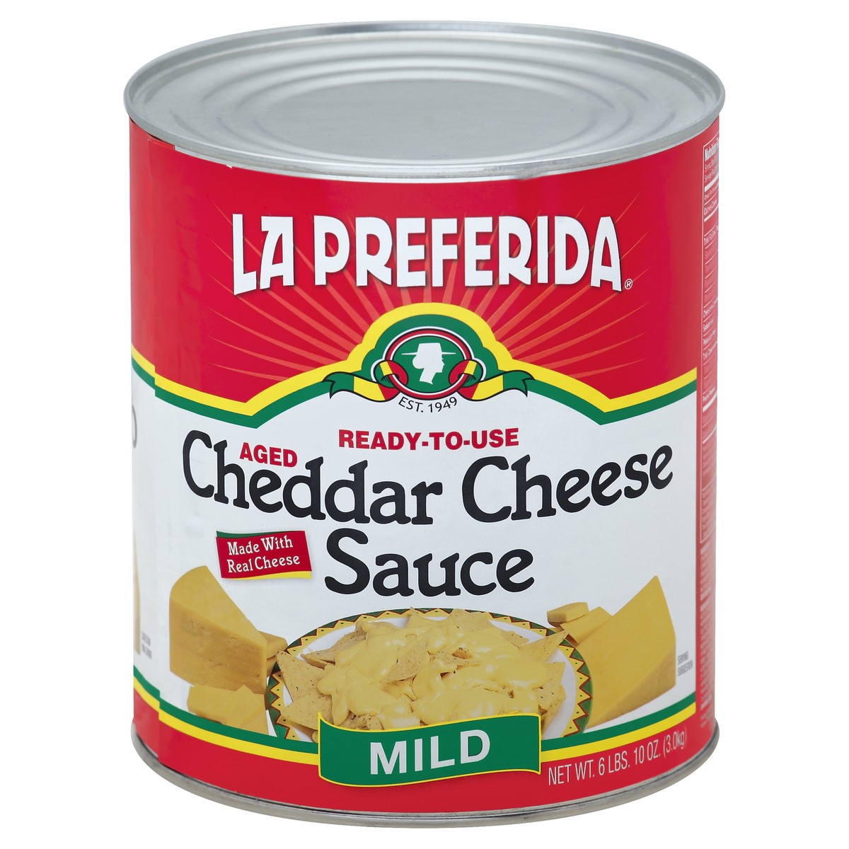 slide 2 of 2, La Preferida Cheese Sauce 106 oz, 106 oz