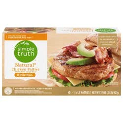 Simple Truth Chicken Burgers