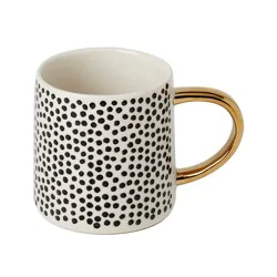 Tabletops Unlimited Gallery Can Mug- Dots