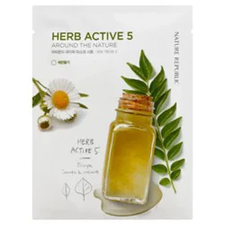 Nature Republic Herb Active 5 Face Mask