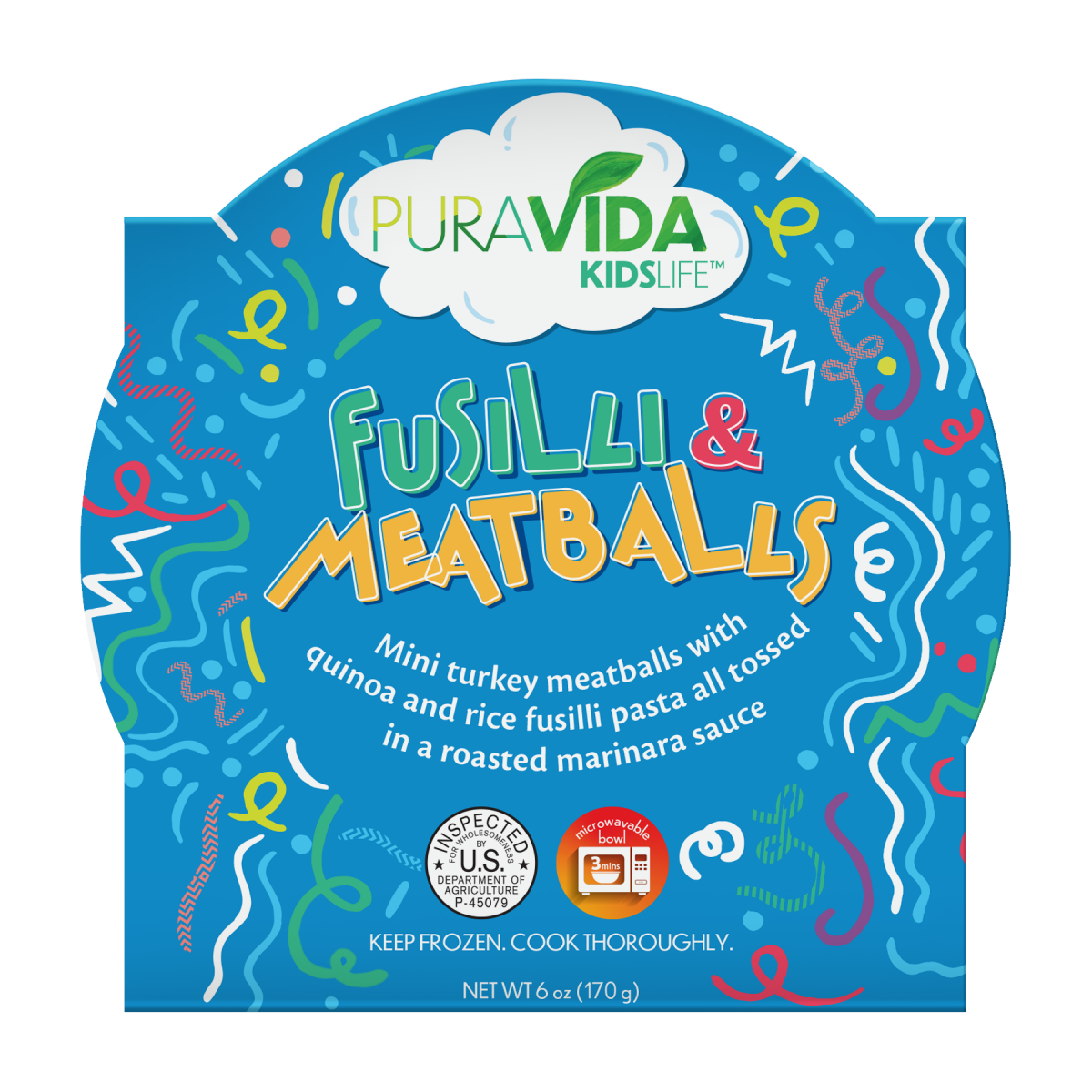 slide 1 of 5, Puravida Fusilli Meatb, 1 ct