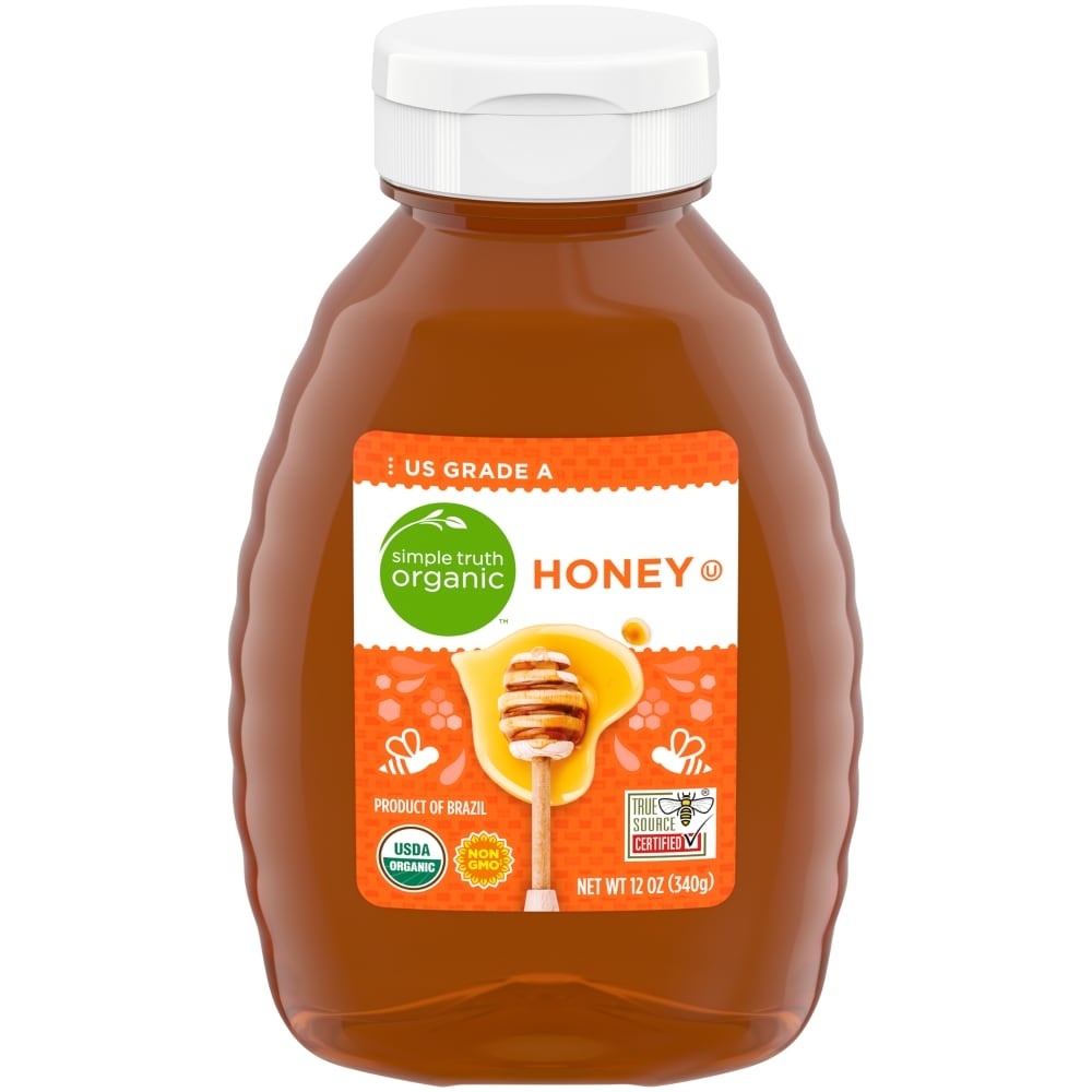 slide 1 of 1, Simple Truth Organic Honey 12 oz, 12 oz