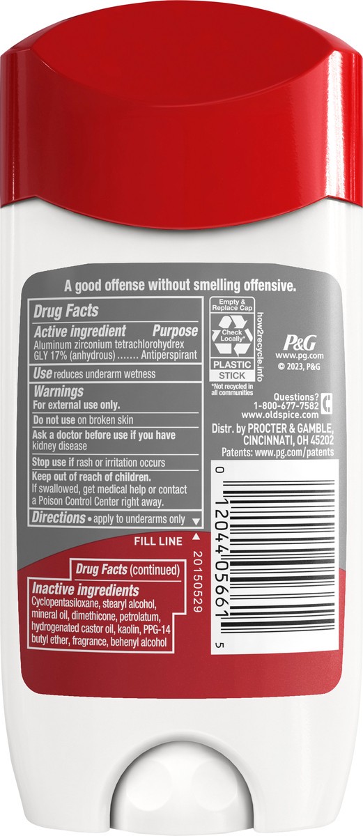slide 4 of 7, Old Spice High Endurance Anti-Perspirant Deodorant for Men, Pure Sport Scent, 3.3 oz, 3.30 oz
