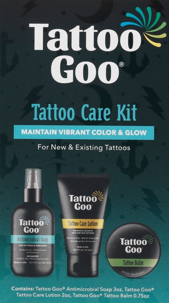 slide 1 of 1, Tattoo Goo Tattoo Care Kit, 1 ct