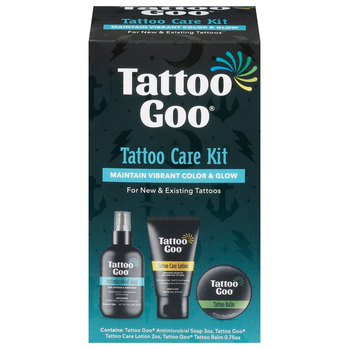 slide 1 of 13, Tattoo Goo Tattoo Care Kit, 1 ct