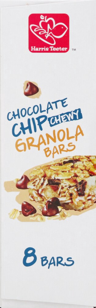 slide 3 of 6, Harris Teeter Chocolate Chip Chewy Granola Bars, 8 ct