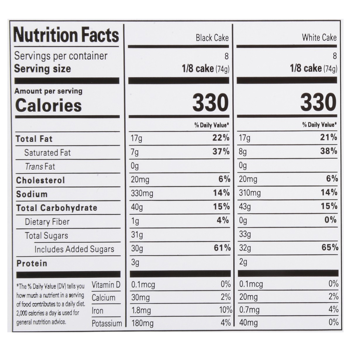 slide 5 of 13, Our Specialty Treat Shop Black & White Cake 42 oz, 42 oz