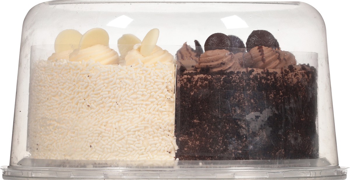 slide 11 of 13, Our Specialty Treat Shop Black & White Cake 42 oz, 42 oz