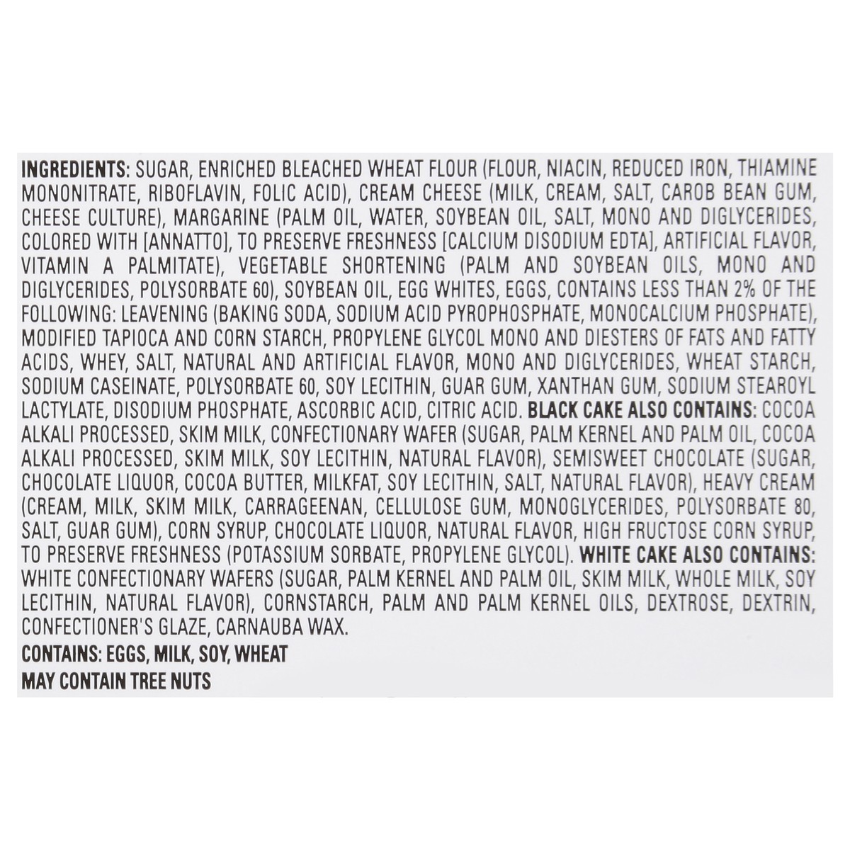 slide 7 of 13, Our Specialty Treat Shop Black & White Cake 42 oz, 42 oz
