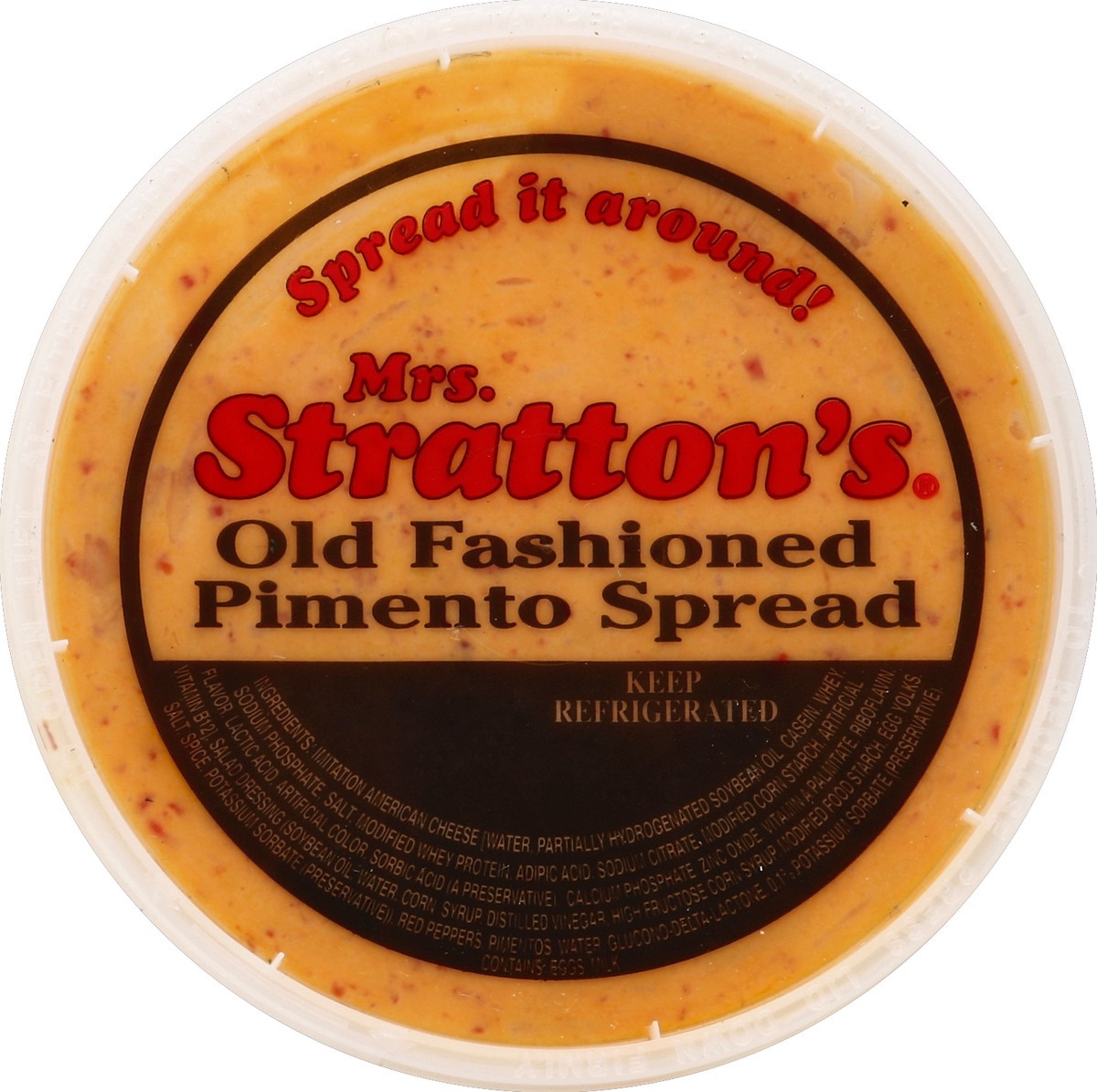 slide 3 of 3, Mrs. Stratton's Old Fashioned Pimento Spread, 12 oz