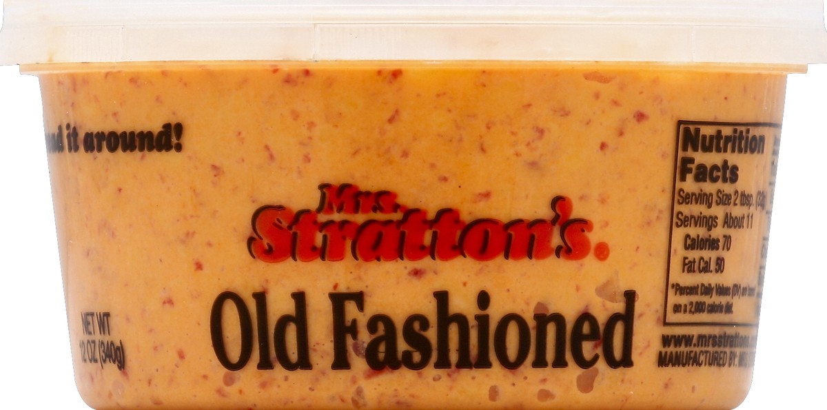 slide 2 of 3, Mrs. Stratton's Old Fashioned Pimento Spread, 12 oz