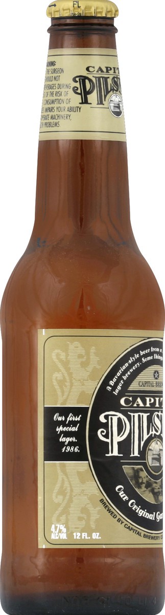 slide 6 of 6, Capital Brewery Pilsner 12 oz, 12 oz