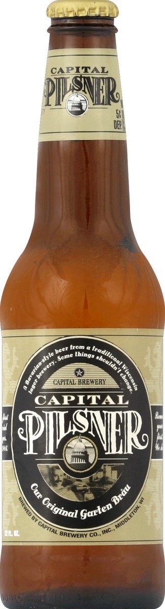 slide 3 of 6, Capital Brewery Pilsner 12 oz, 12 oz