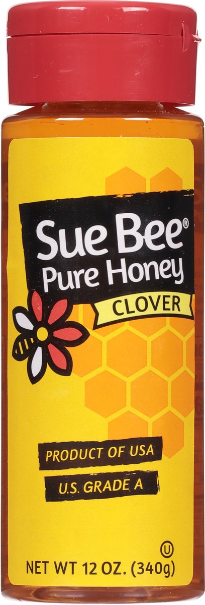 slide 8 of 11, Sue Bee Pure Honey 12 oz, 12 oz