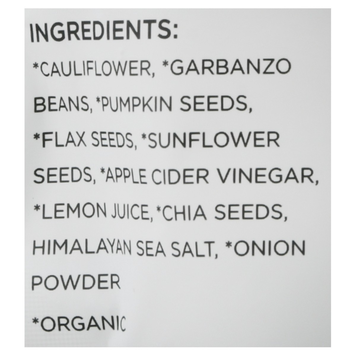 slide 4 of 12, Brad's Sea Salt Cauliflower Veggie Flats 3 oz, 3 oz