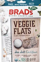 Brad's Sea Salt Cauliflower Veggie Flats - 3 oz