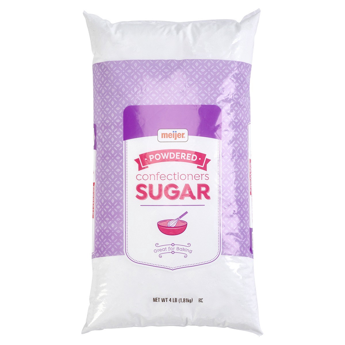 slide 1 of 5, Meijer Confectioners Powdered Sugar, 4 lb