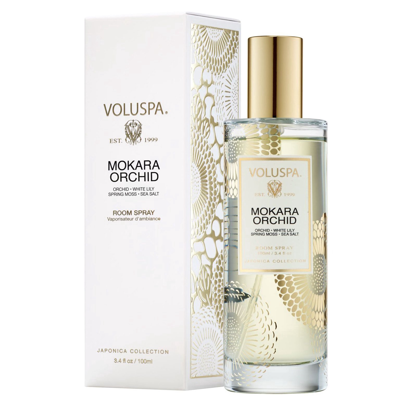 slide 1 of 1, Voluspa Mokara Orchid Room Spray, 3.4 oz