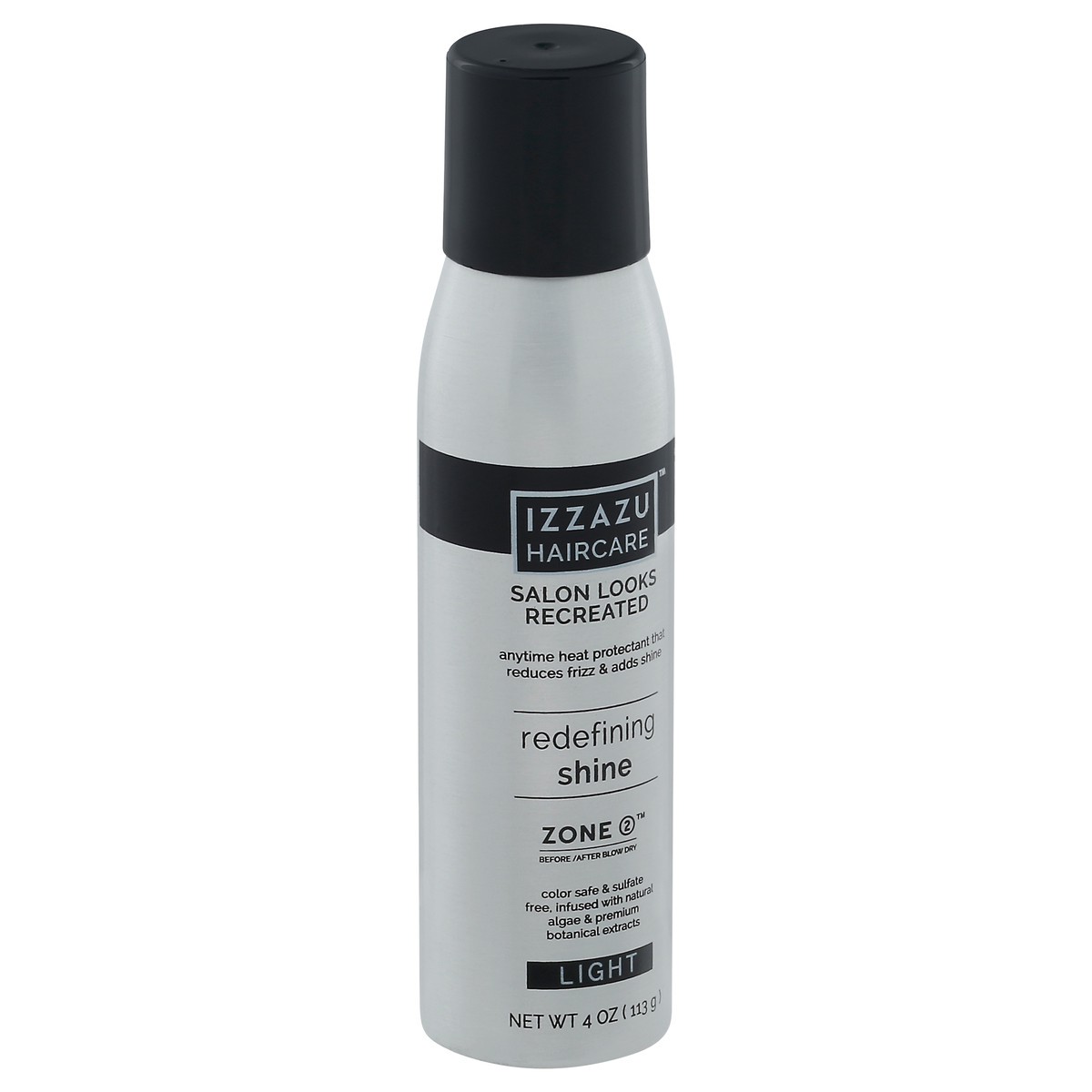slide 2 of 10, IZZAZU HAIR CARE Zone 2 Light Redefining Shine Hair Spray 4 oz, 4 oz