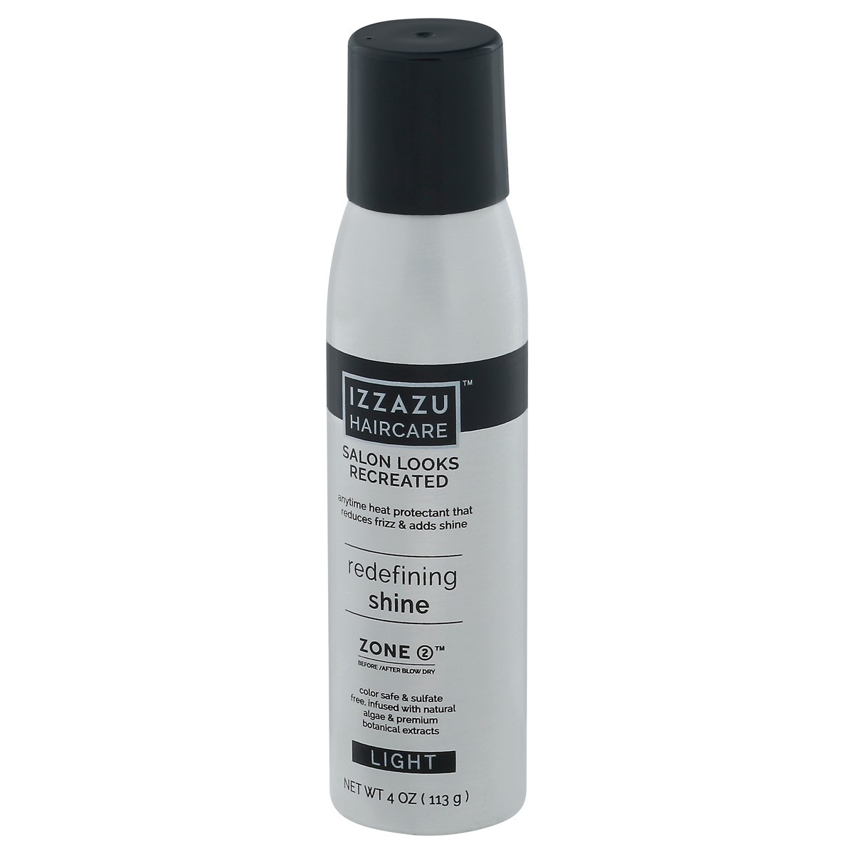 slide 3 of 10, IZZAZU HAIR CARE Zone 2 Light Redefining Shine Hair Spray 4 oz, 4 oz
