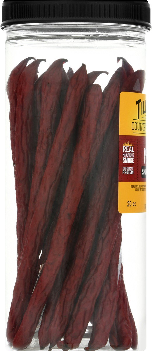 slide 4 of 9, Tillamook Country Smoker Pepperoni Smoked Sausages 20 ea, 20 ct