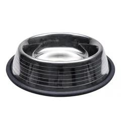 Maslow™ Non-Skid Ridged Stainless Steel Dog Bowl, Stainless Steel, 72 oz (9 cups)