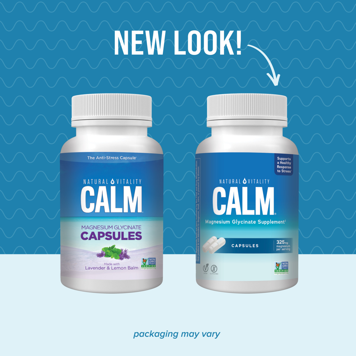 slide 3 of 29, Natural Vitality Calm Natural Vitality Magnesium Glycinate 325mg 120 Vegan Capsules, 120 ct
