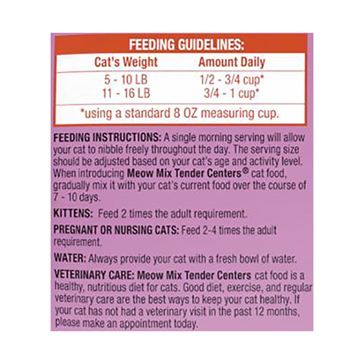 slide 4 of 14, Meow Mix Tender Centers with Basted Bites Chicken and Tuna 14.2 lb, 13.5 lb
