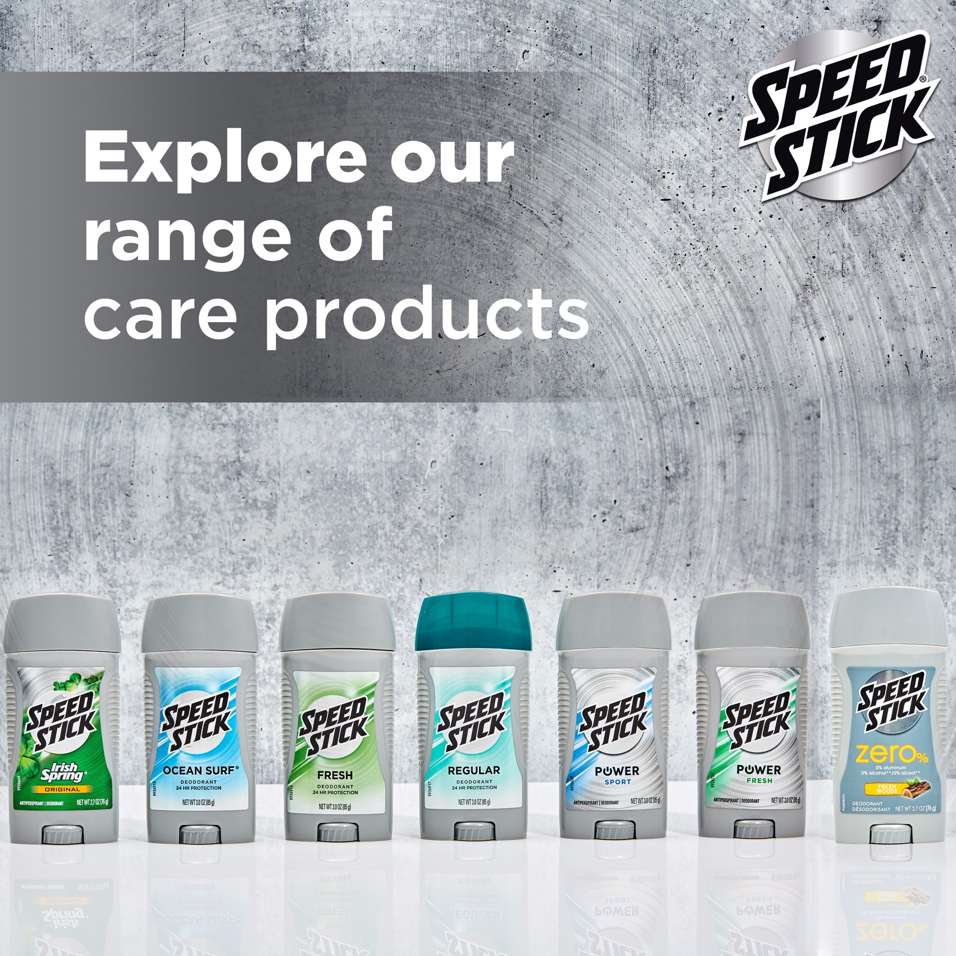 slide 5 of 10, Speed Stick Men's Deodorant, Fresh - 3oz, 3 oz