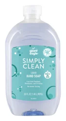 Giant Eagle Simply Clean Liquid Hand Soap Refill, 50 Fl Oz, Family Size