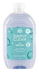 Giant Eagle Simply Clean Liquid Hand Soap Refill, 50 Fl Oz, Family Size