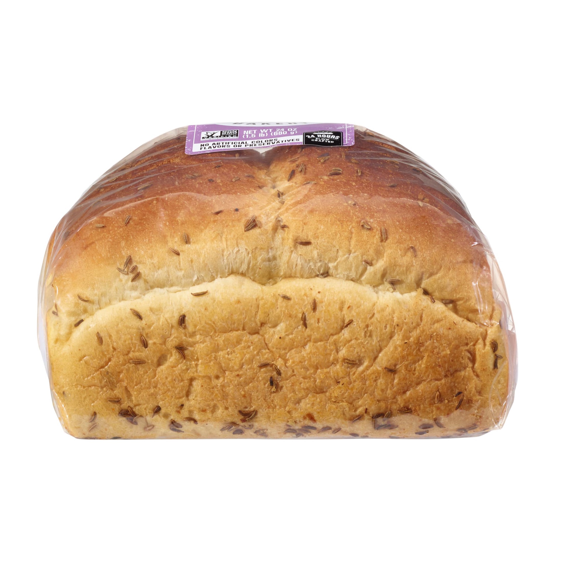 slide 4 of 8, California Goldminer Goldminer Seeded Rye Sourdough Square Bread, 24 oz