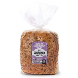California Goldminer Goldminer Seeded Rye Sourdough Square Bread