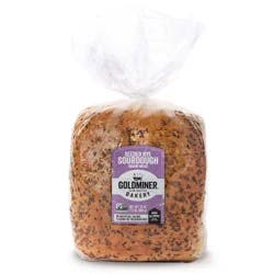 California Goldminer Seeded Rye Sourdough Square Bread