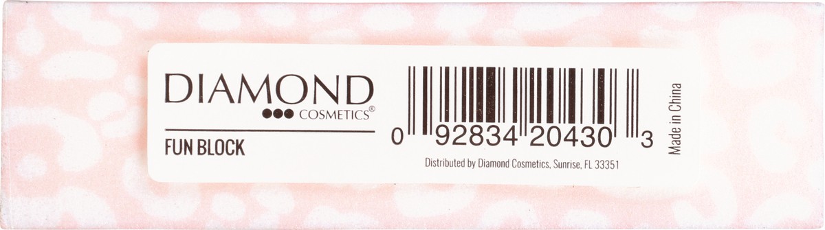 slide 1 of 12, Diamond Cosmetics Fun Block 1 ea, 1 ct