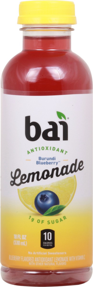 slide 1 of 9, Bai Antioxidant Burundi Blueberry Lemonade - 18 fl oz, 18 fl oz