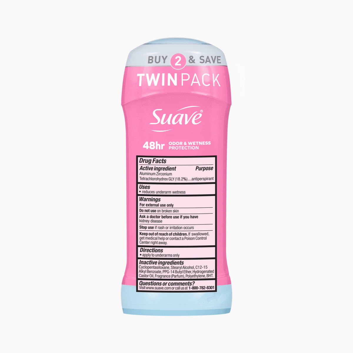 slide 19 of 21, Invisible Solid 2Pk, 5.2 oz