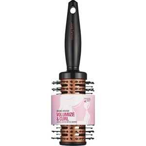 slide 1 of 1, Beauty 360 Volumize & Curl Round Copper Brush, Medium, 1 ct