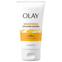Olay Brightening Vitamin C Face Cleanser, 5 fl oz, Brightening Face Wash for Dull Skin