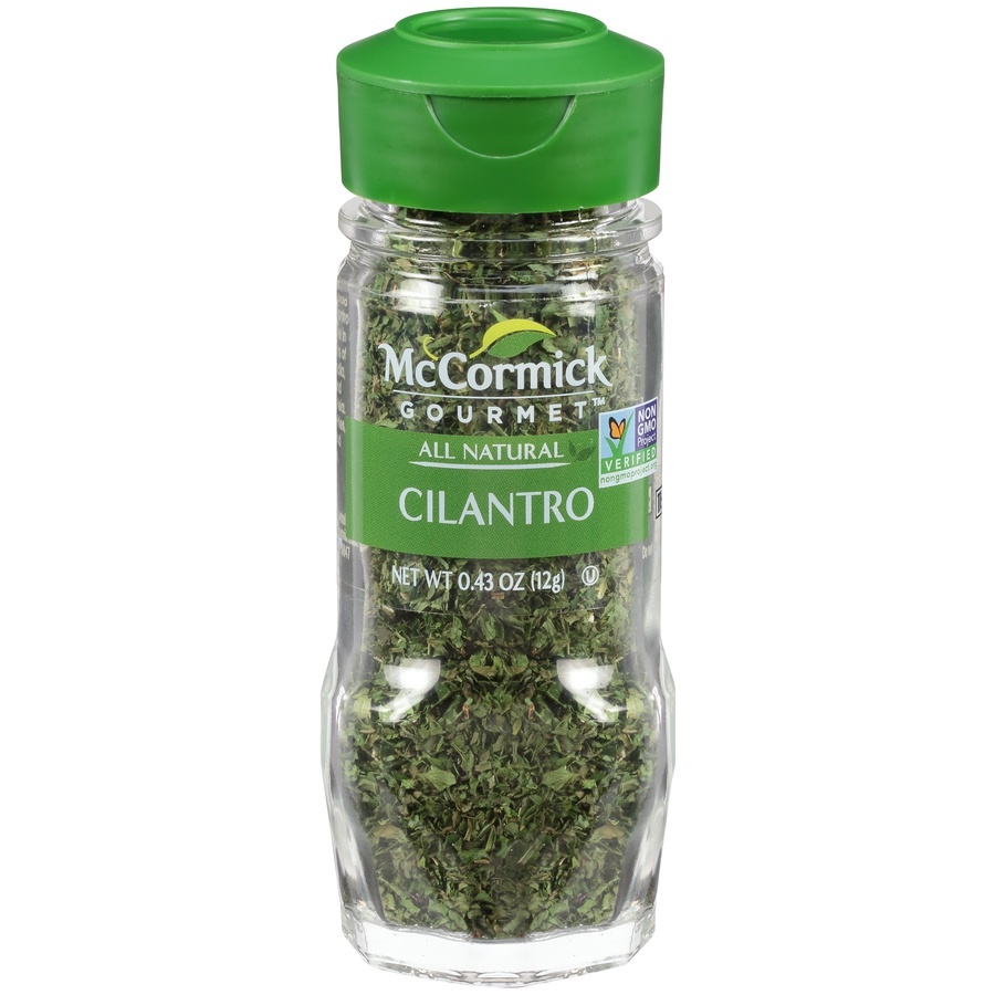 slide 1 of 4, McCormick Gourmet All Natural Cilantro, 0.43 oz