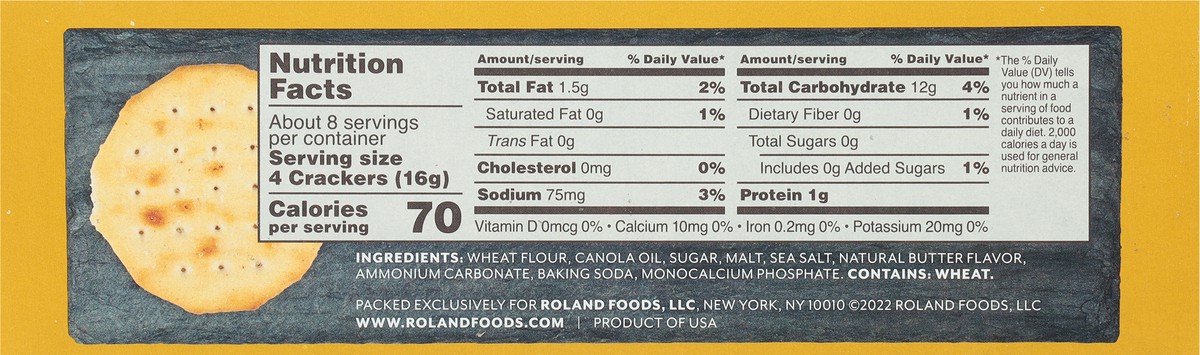 slide 6 of 9, Roland Country Style Crackers 4.4 oz, 4.4 oz